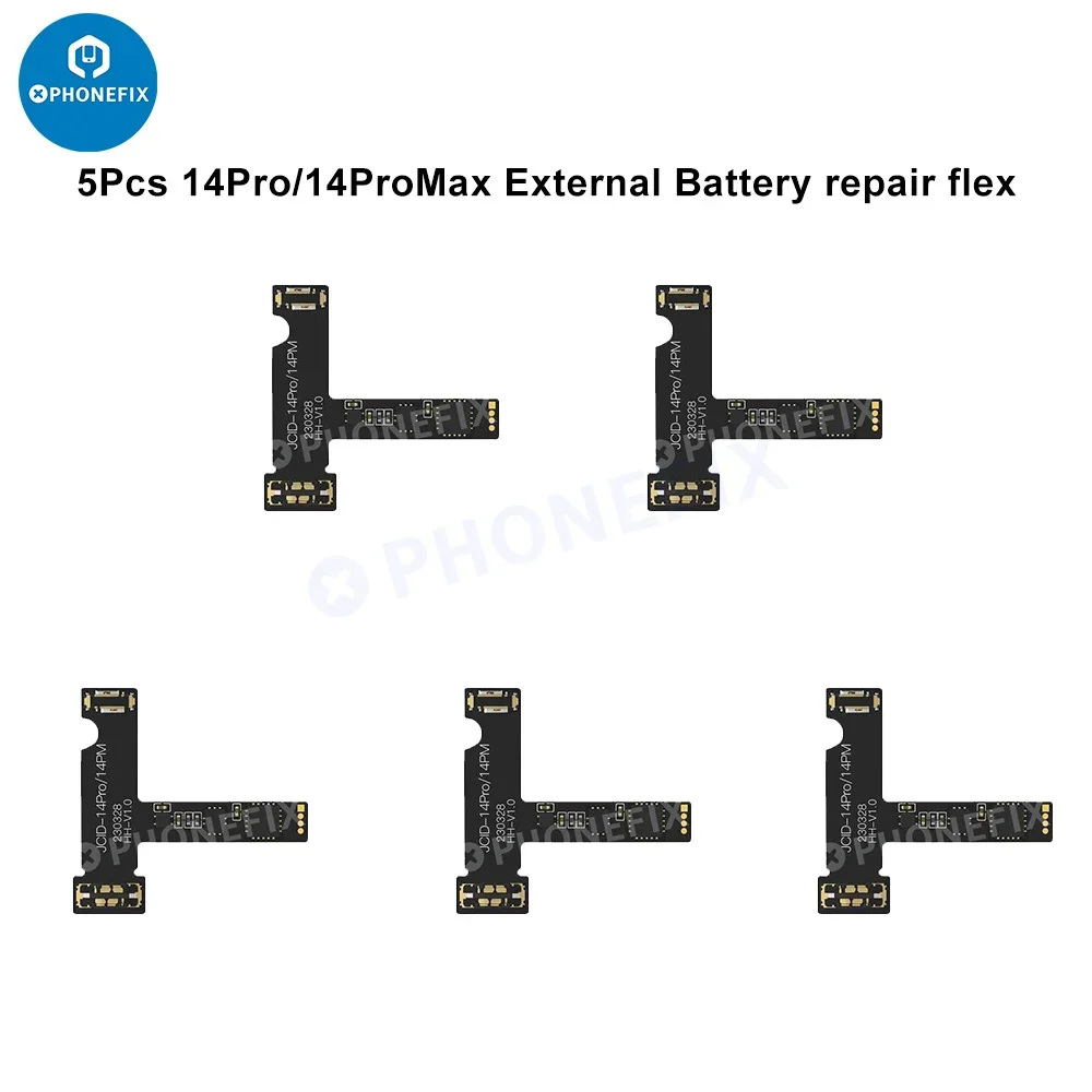 JCID V1SE V1S PRO Original Tga-on Batterie FPC Réparation Flex pour IPhone11-15PM Santé Iodine Batterie Externe Remplacement Câble