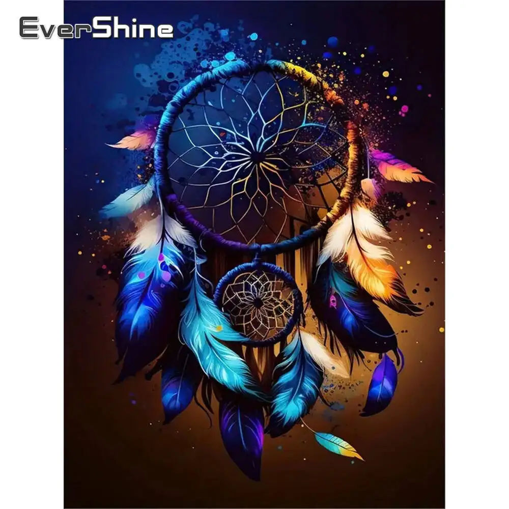 Evershine Diamant-Malerei, Hund, Tier, Strass-Bilder, Cartoon-Diamant-Stickerei, Brücke, buntes Kunsthandwerk, handgefertigtes Geschenk