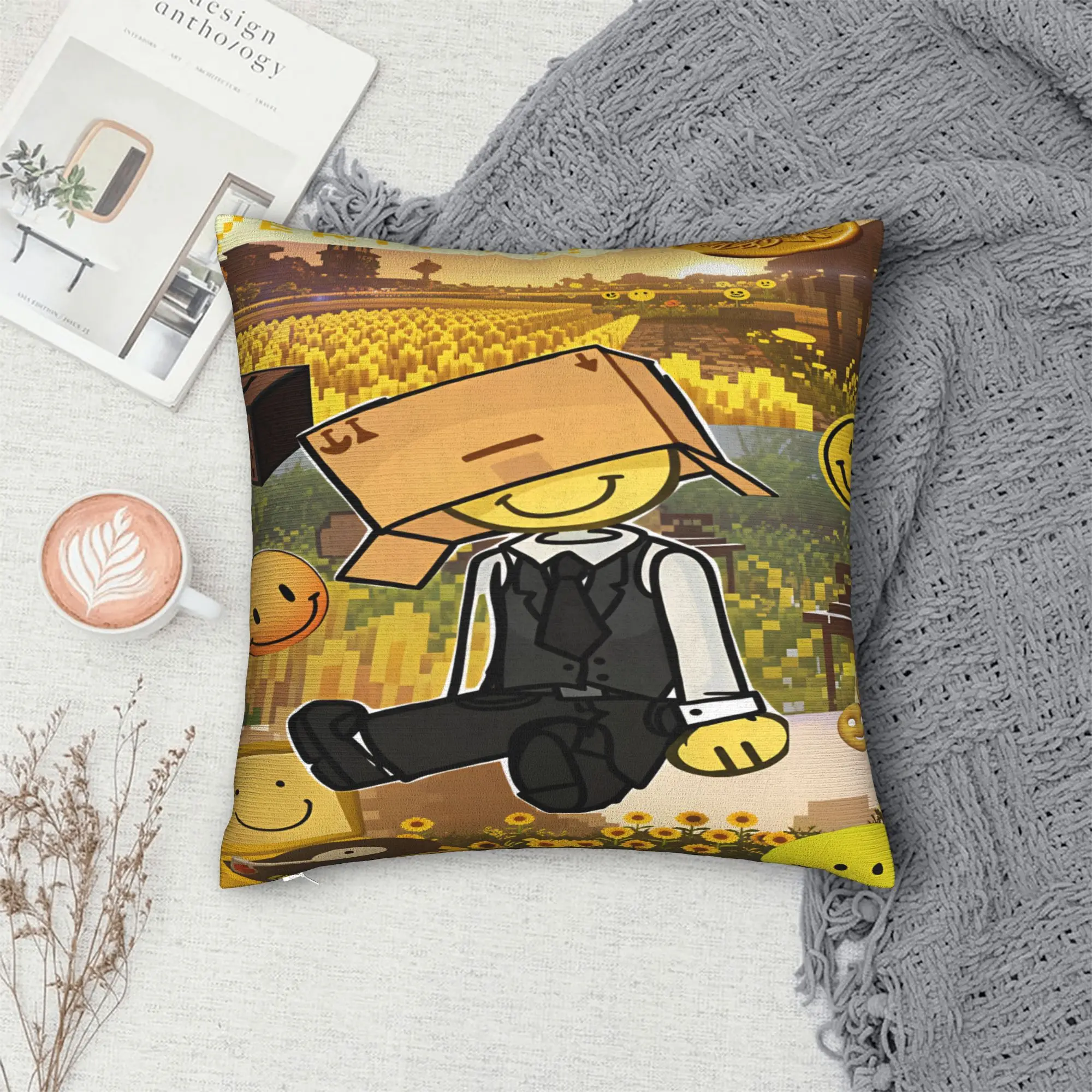 Verity Arg Horror Game Pillowcases  Vintage Pillow Case For Living Room Bed Chair Graphic Pillow Cover