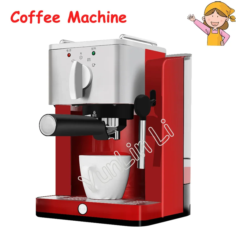 

Espresso Coffee Maker 15 bar Mini Steam Coffee Machine Pump-Type High-Pressure Italian Coffee Machine