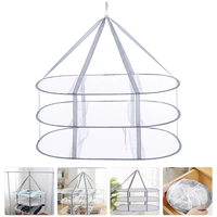  Dryer Machine Three Tier Drying Rack Folding Hanging Multifunctional Air 3-Tier Laundry Hanger Clothes White Shoes