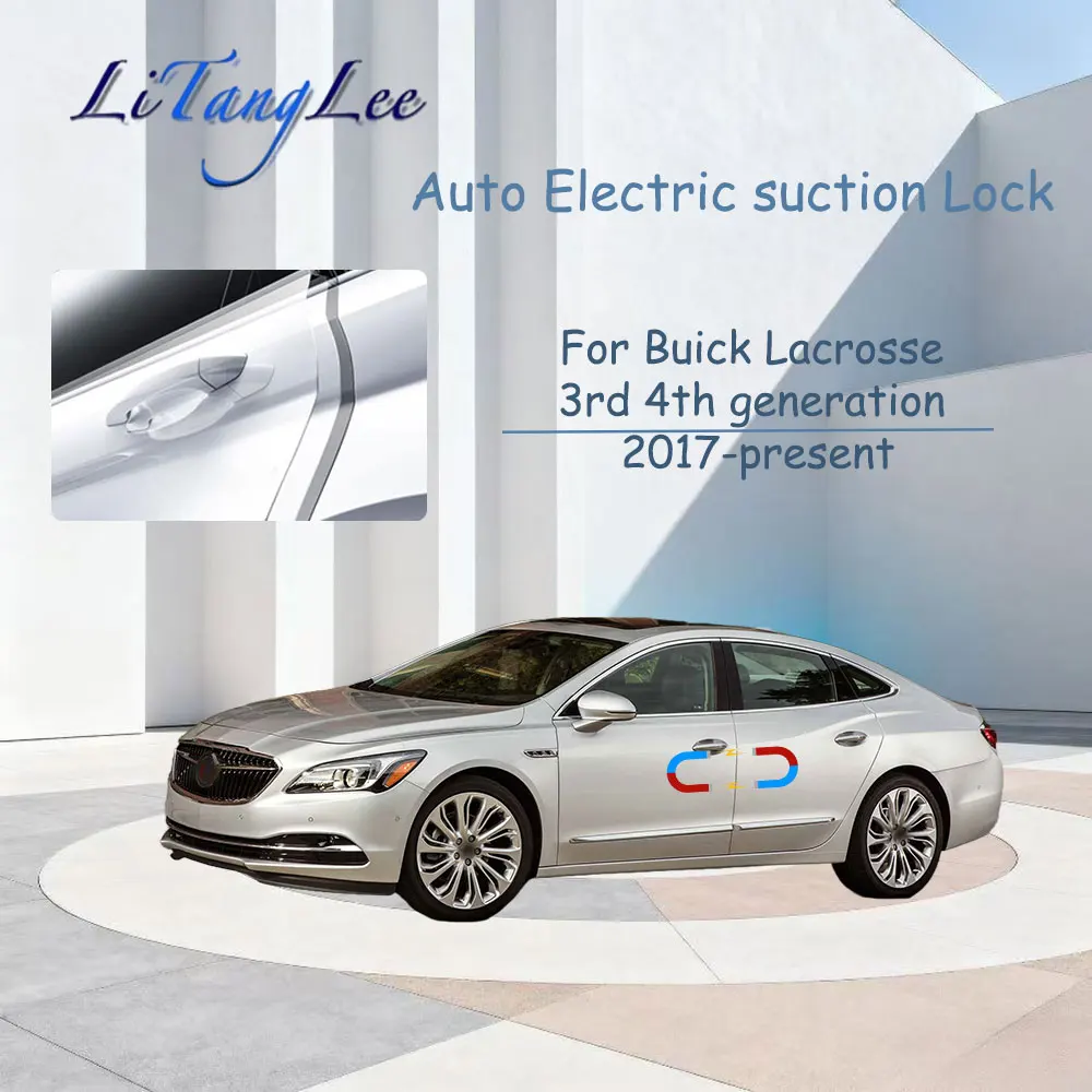 

For Buick Lacrosse 3rd 4th Gen.2017-present Car Soft-Close Door Latch (with Pass Lock Actuator) - Electric Suction Silent Closer