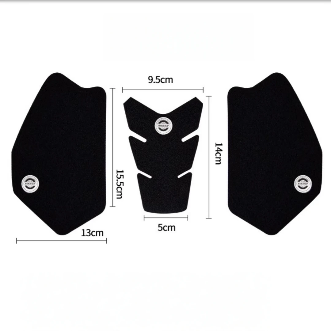 for Yamaha Tracer 700 GT 2020-2025 motorcycle fuel tank sticker fishbone sticker anti-slip protective side sticker