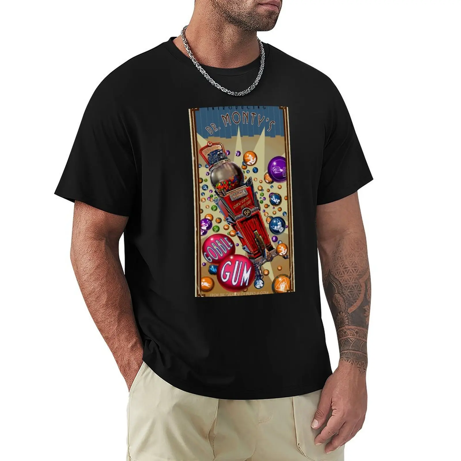 

Dr. Monty's Gobblegum T-Shirt vintage new gifts and t-shirts boys animal print sweat funny t shirts men