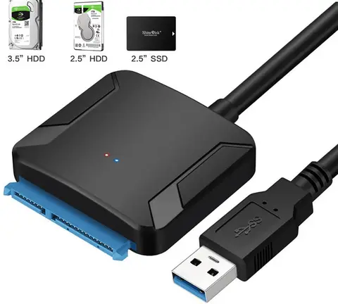 USB 3.0 to SATA 3 Cable Adapter ConnectFit