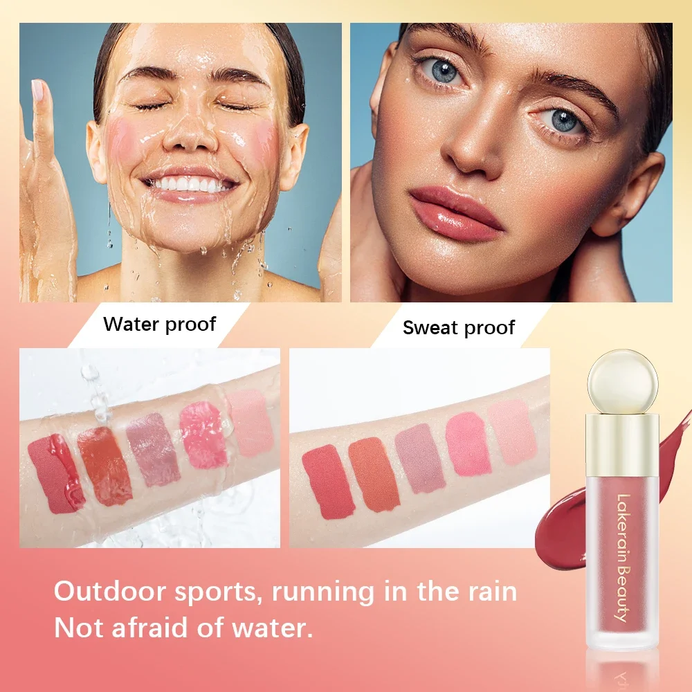 Blush Liquid Blusher Real Makeup Blush Matte Palette Blusher Cosmetics Products Liquid Cream Stick Pink Face raremakeup Beauty