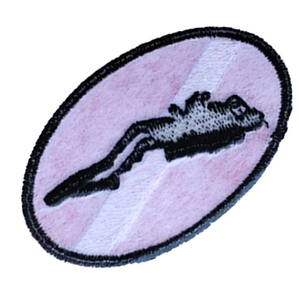 

10/1PC Dive Flag Patch 7*4.5cm Diving Flags Dive Flag Patch For Scuba Diver Oval Fins Sporting part Flag Patch safety tools kits