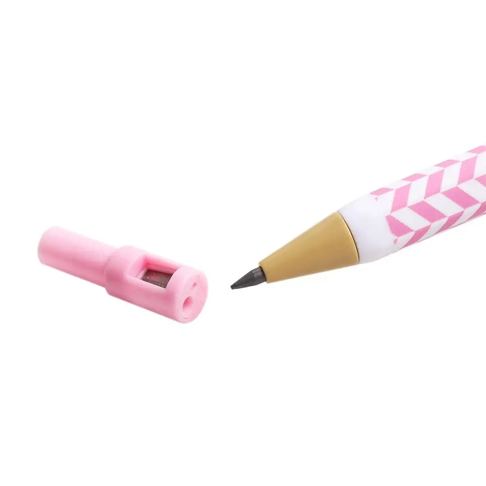 Writing Pastel Dots Press Pen Wave Striped Student Propelling Pencil Automatic Pencils Movable Pencil Mechanical Pencil