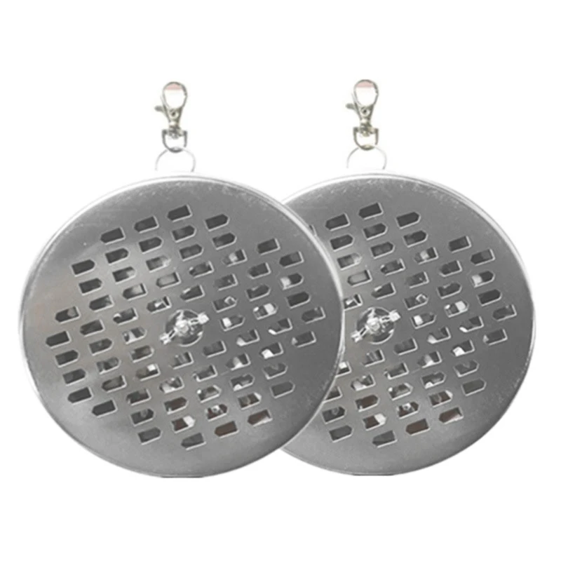 2Pcs Mosquitoes Coiled Holder Incenses Burners Mosquitoes Storage Coiled Box 448D image 2