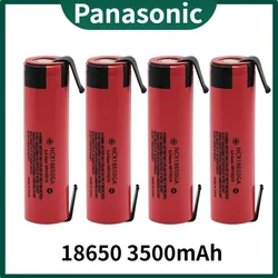 Panasonic genuine 18650ga 20A discharge 3.7V 3500mah battery toy flashlight rechargeable battery flat lithium battery + nickel