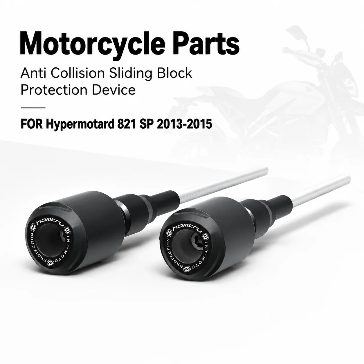 

For Ducati Hypermotard 821 SP 2013-2015 Motorcycle Parts Anti Collision Sliding Block Protection Device