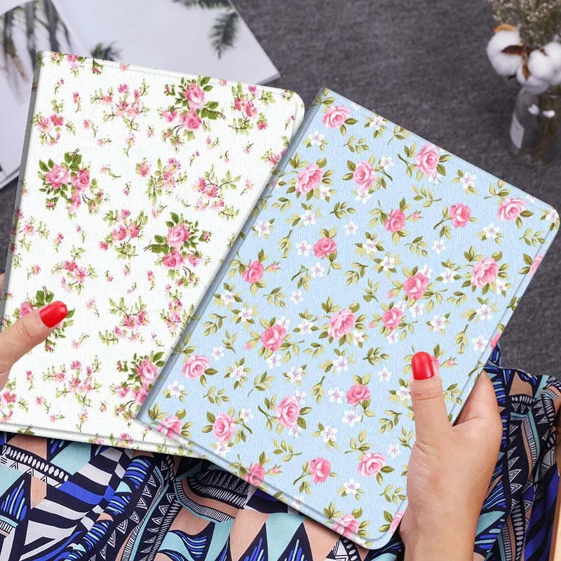 

Beautiful Flower Art Gift For Xiaomi Redmi Mi Poco Pad 2 5 6s 7 7s Ultra Pro Max 14 12.4 12.1 inch Soft Tablet Case