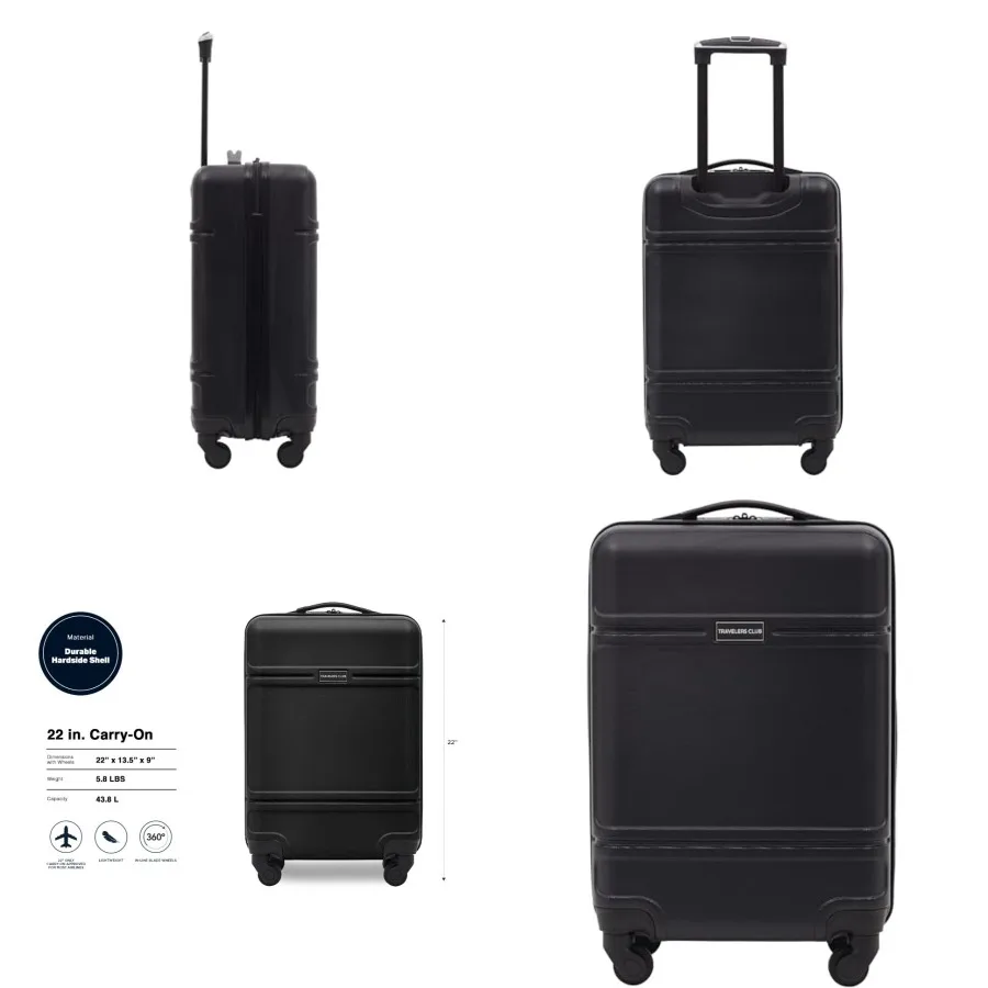 

Skyline 22" Carry-On Spinner Luggage