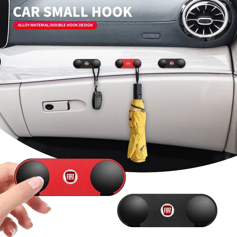 

Car Sticky Hook USB Cable Organizer For Fiat Idea Stilo Ducato Grande Minibus ABARTH 500 Punto Panda Tipo Auto Accessories