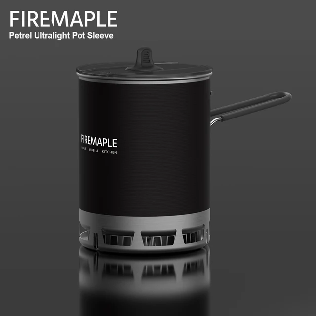 Fire-Maple G3 Petrel Ultralekki garnek Neoprenowy rękaw Lekki, wysokowydajny wymiennik ciepła na zewnątrz do pieszych wędrówek i podróży