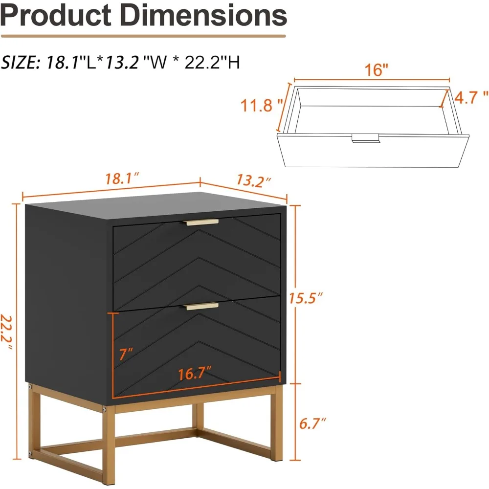مجموعة منضدة حديثة ذات درجين، خزانة غرفة نوم صغيرة، خزانة غرفة المعيشة، منضدة للمنزل المعاصر