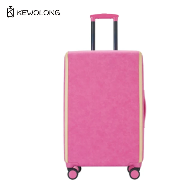 

Fashion Multicolor Spinner Suitcase,Lightweight Carry On Luggage with TSA Lock,Vegan Leather Travel Suitcase 20/28 Inch