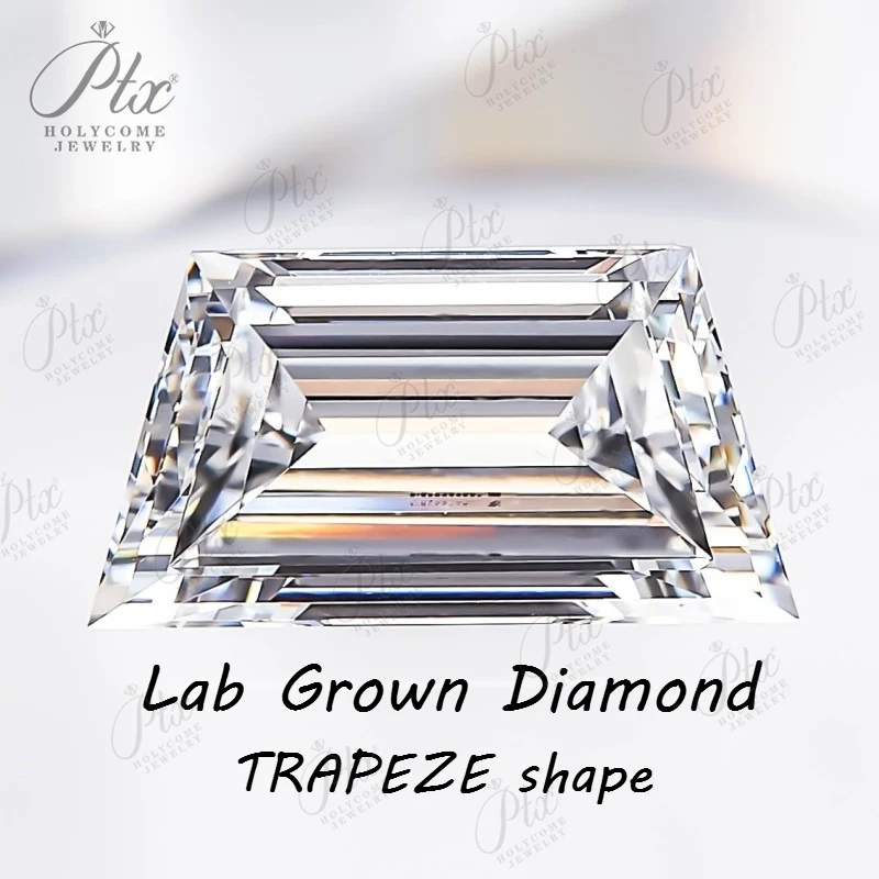 

1.04CT выращенный в лаборатории бриллиант TRAPEZE форма D Цвет VS1 Прозрачность HPHT CVD IGI Сертификат ювелирные изделия для женщин DIY Кольцо Ожерелье Серьги