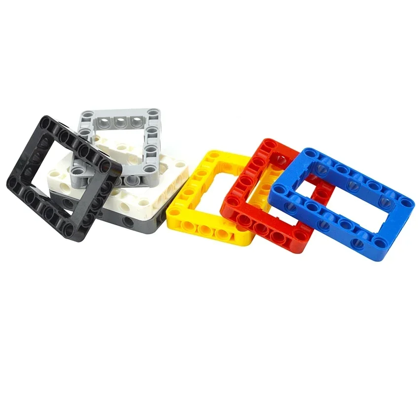 MOC Onderdelen Liftarm Frame Dikke 5x7 Open Center Bouwstenen Compatibel met 64179 DIY Educatieve Bricks Technische Kinderen speelgoed