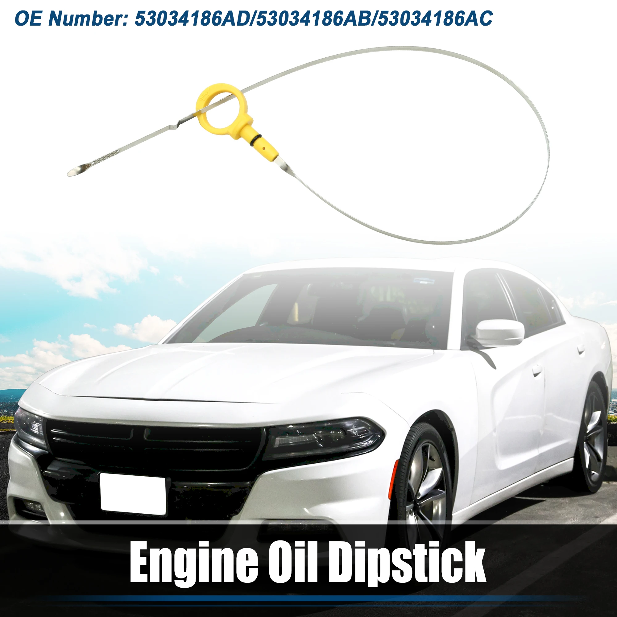 UXCELL Transmission Oil Fluid Level Dipstick for Dodge Durango Crew R/T No.53034186AD