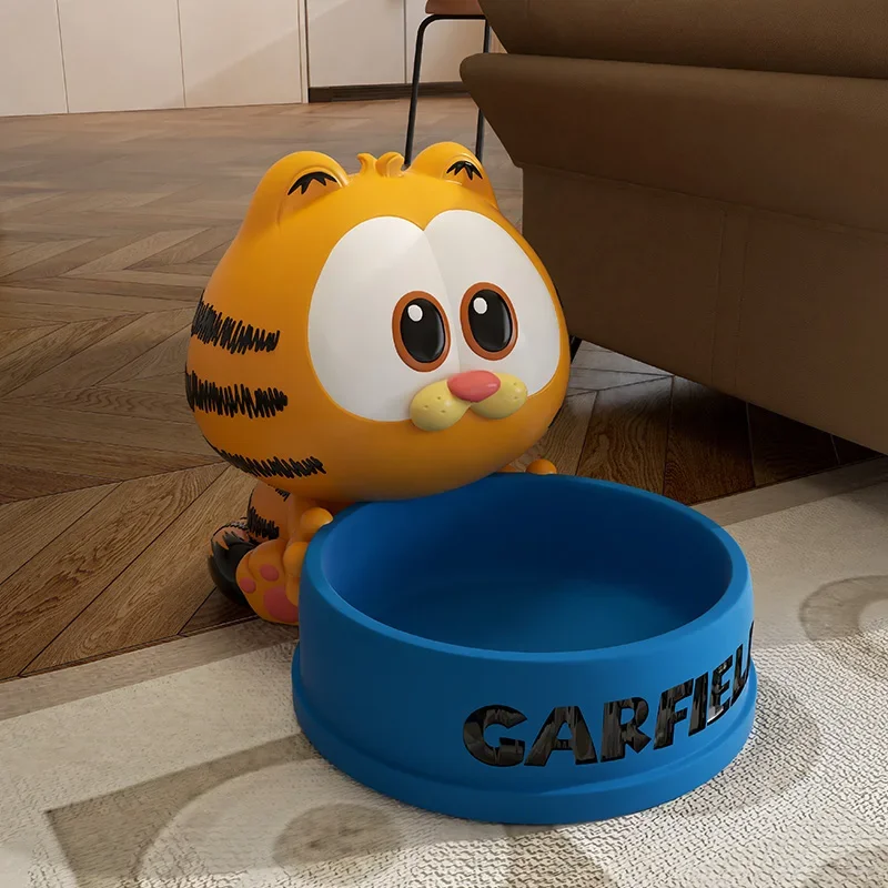 Garfield Cat Bowl Living Room Dog Bowl Universal Cat Food Dog Is Not Easy To Knock Over Cat Food Bowl Kitten Ornaments