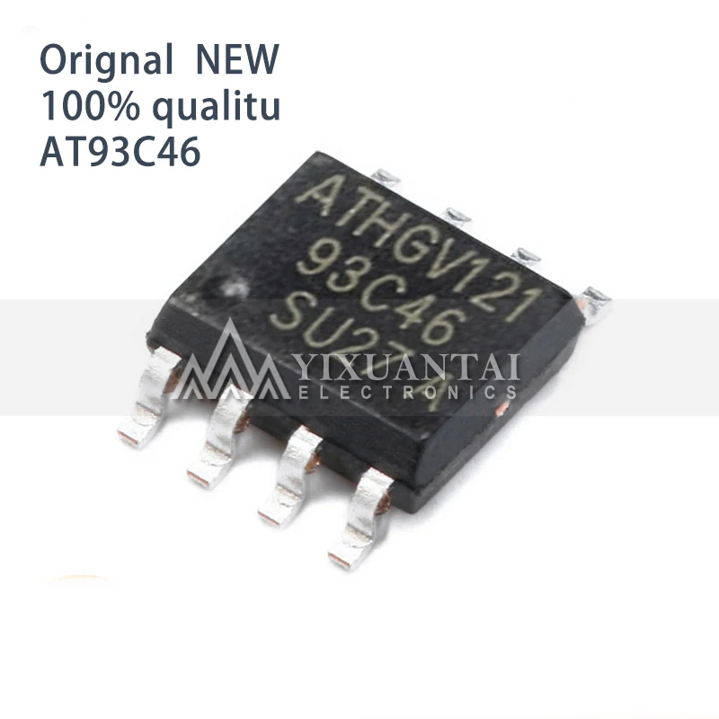 10pcs/Lot   New SOP8 AT93C46-10PU-2.7 AT93C46-10PU AT93C46 93C46 SOIC-8