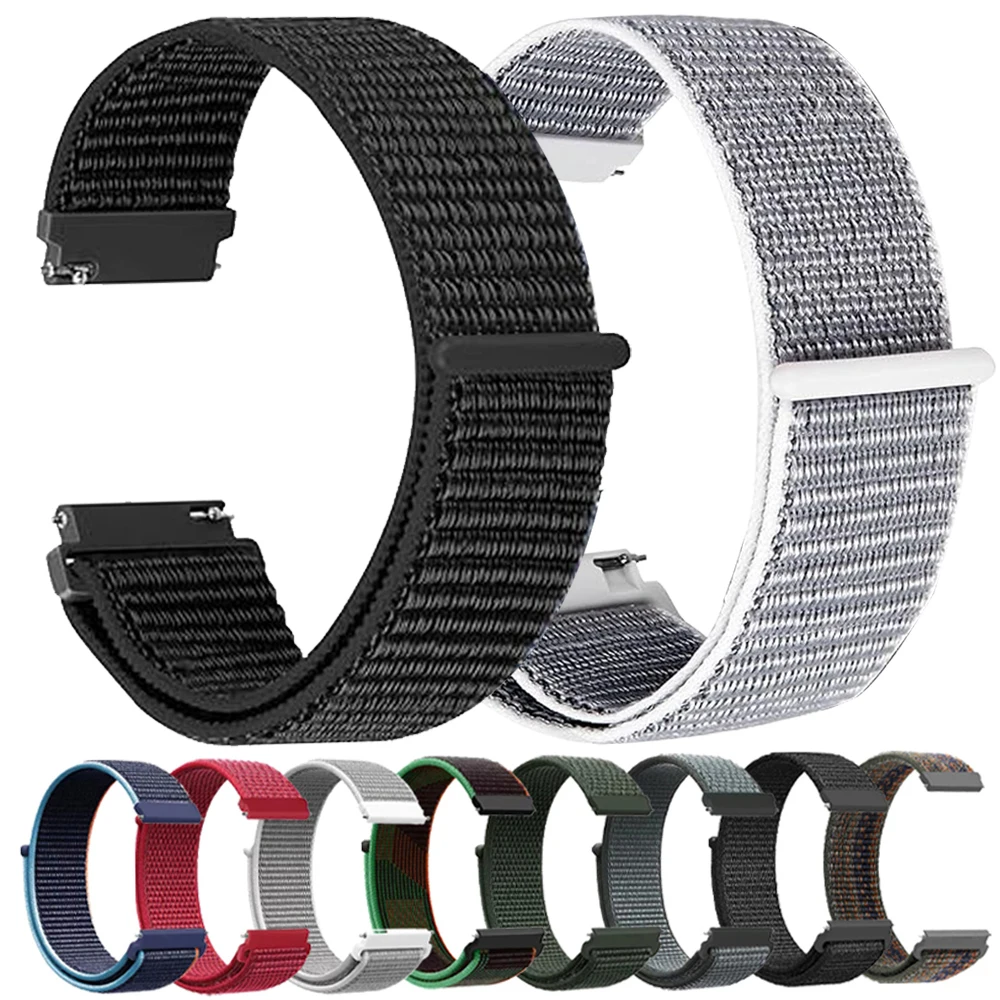 22mm Uhrenarmband für Xiaomi Watch 5 2 Pro Mi Watch Color 2/1 S4 S3 S2 S1 Active Atmungsaktives Nylon Geflochtenes Armband Amazfit Band