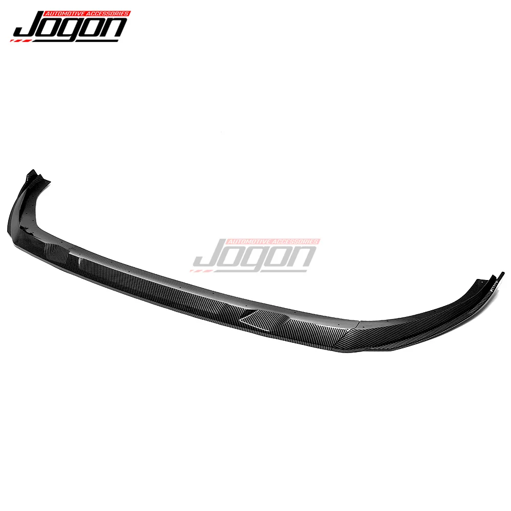 For Kia EV6 GT GT-line 2021 2022 2023 Front Bumper Lip Front Lips Spoiler Splitter Body Kit Car Accessories Carbon Fiber Look