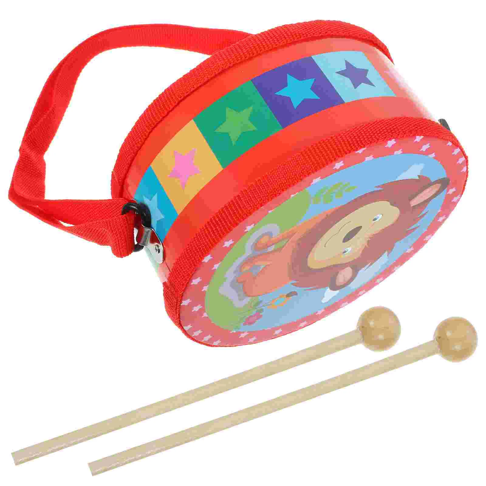 Tamburin Handtrommel Kleinkind Musikinstrumente Kinderspielzeug Kunststoff Percussion Holz