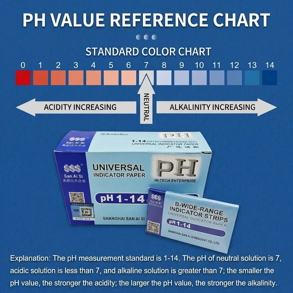 DXY pH Test Strips Precision 0.5-13 & Universal 1-14 High Accuracy Indicator Paper for Water Soil Lab