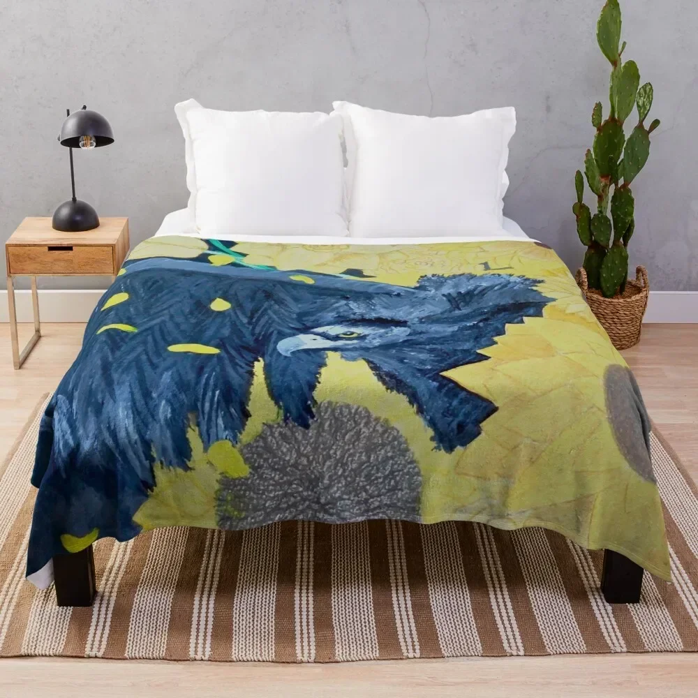 

Vulture of Overexposure Throw Blanket Lightweight Warm Blanket for Indoor Outdoor Use