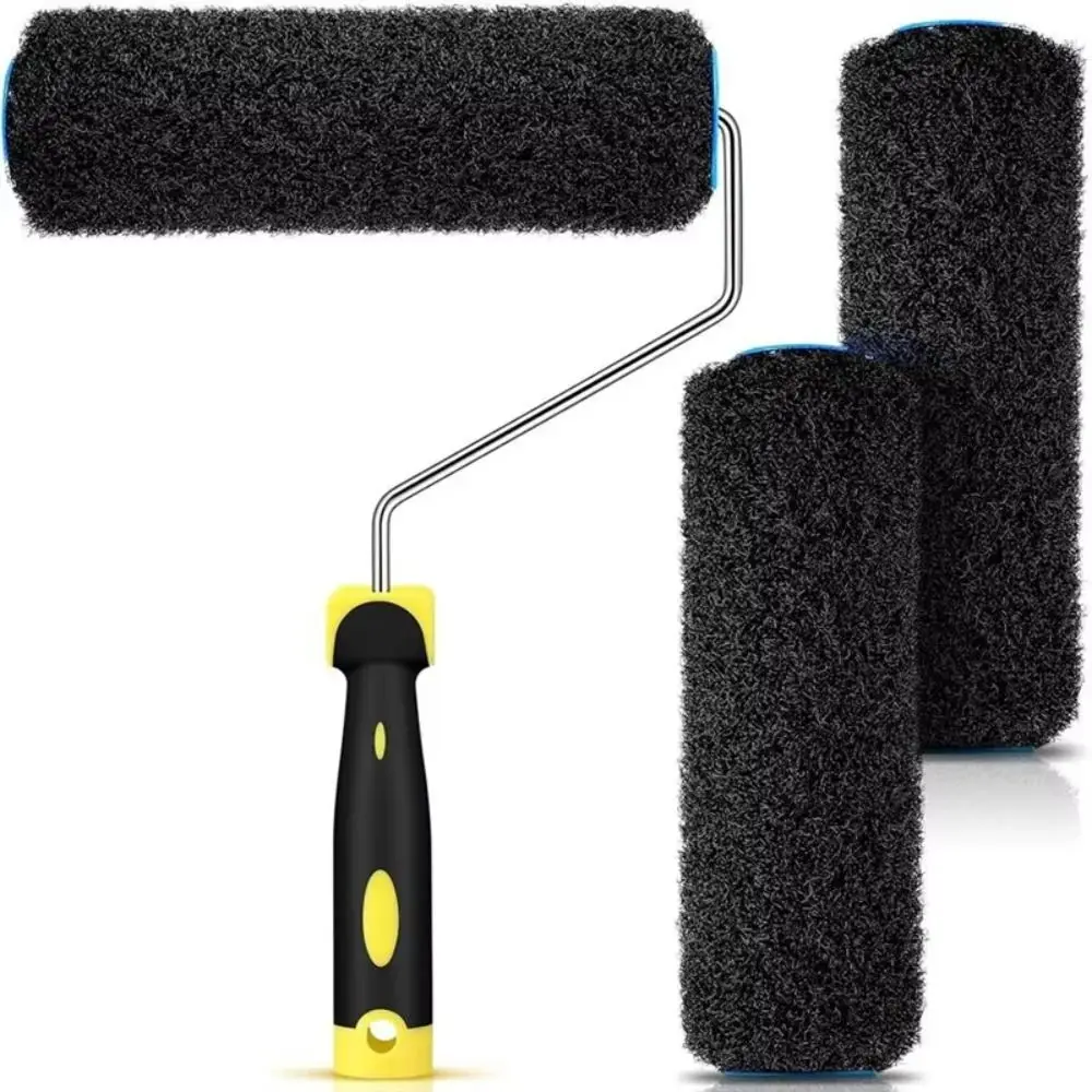 conjunto-de-rolos-de-pintura-com-cabo-confortavel-ferramenta-para-pintura-de-paredes-com-padrao-texturizado-rolo-de-pintura-pequeno