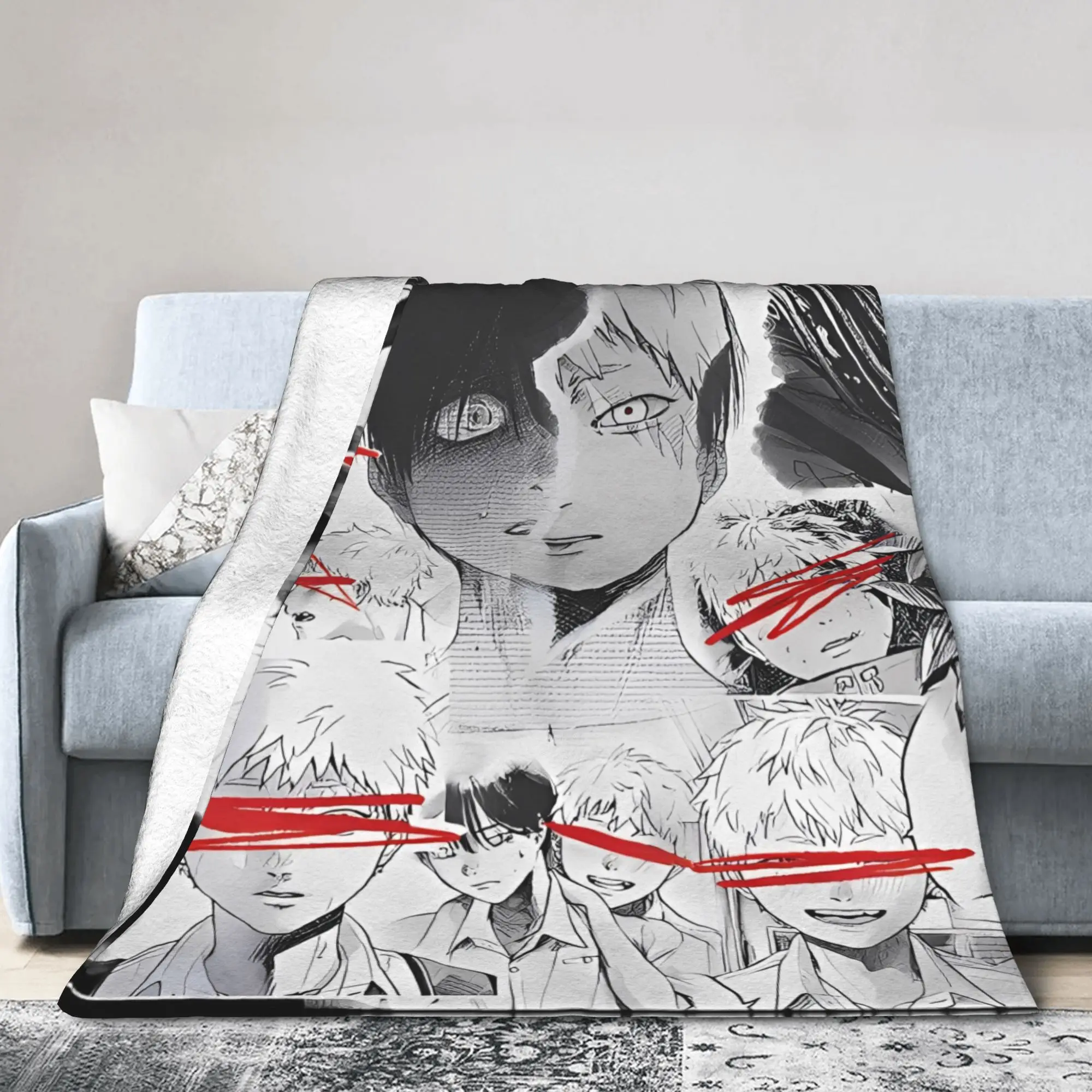 The Summer Hikaru Died Blankets Flannel Summer Air Conditioning Anime Portable Super Soft Throw Blankets Bedspread