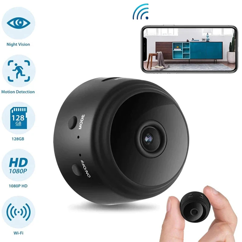 A9 Mini Camera Full HD 1080P WiFi Wireless Monitoring Security Protection Remote Monitor Camcorder Video Surveillance Smart Home