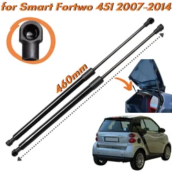 Qty(2) Trunk Struts for Smart Fortwo 451 Coupe 2007-2014 A4519880004 Rear Tailgate Boot Gas Spring Shock Absorber Lift Support