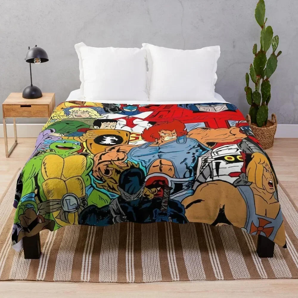 

80s Cartoons were the best! Butvwhich were your Throw Blanket Luxury St Beautifuls Thins Decorative Beds Blankets