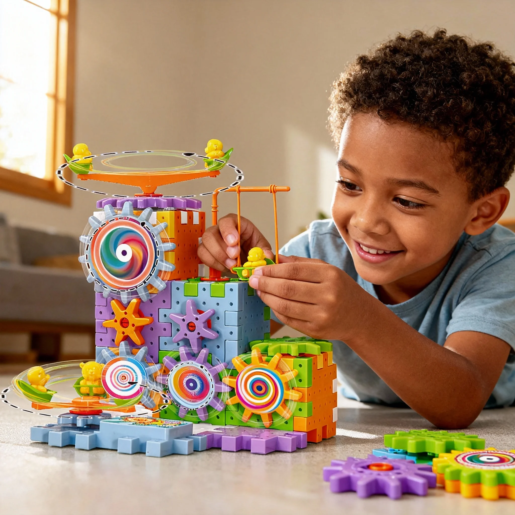 83 to 263 PCS Electric Mechanical Gears Set STEM Science Experiment Engineering Toy Educational DIY Dynamic Building Model Gifts
