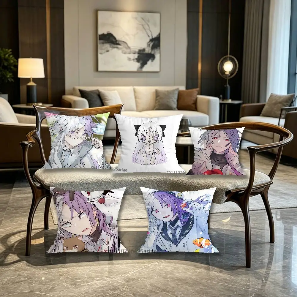 Sigma BSD Bungo Stray Dogs Pillow Case Living Room Sofa Cushion Cover Suitable For Home Bedroom Room Decoration