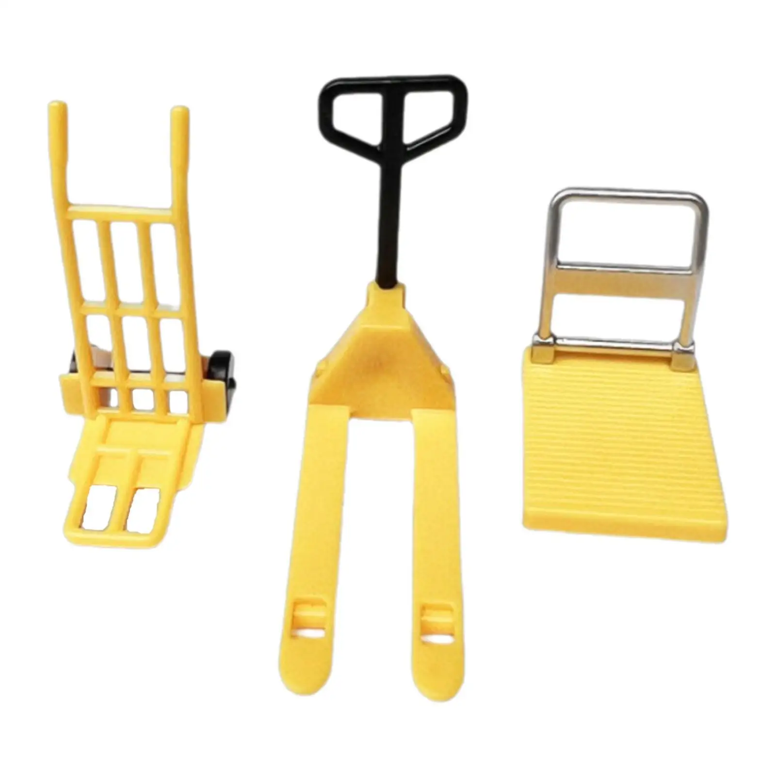 

5x Dollhouse Miniature Models Children's Technology Vehicle 1:12 Accessory Set Movable Tools Model Toy Tools Car Model