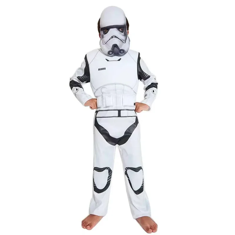 Halloween Costume for Boy Children Anime Cosplay Galaxy Bounty Hunter Stormtrooper Fantasy Personality Costume Disfraz Halloween