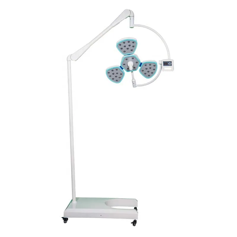 

Movable Portable CRI 95% LED Shadowless Surgical 3 Petal Lights Surgery Lamp for hospital Operating Theatre room