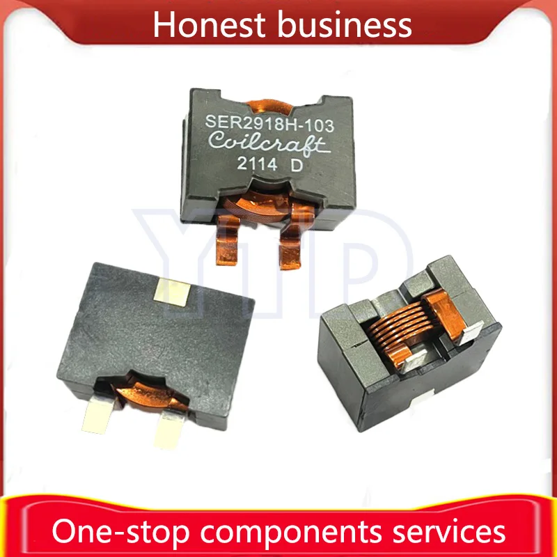 SER2918H-103KL Chip High-power Inductor, SER2918 10UH Shielded Power Inductor, High-current 28A Copper Coil SER2918H-103