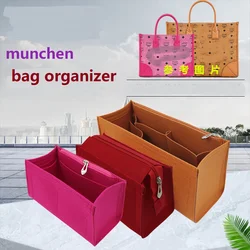 【Only Sale Inner Bag】Bag Organizer Insert For MCM Munchen Tote Organiser Divider Shaper Protector Compartment Inner