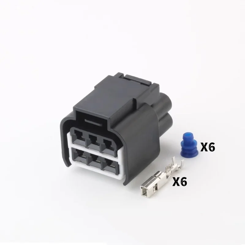 6 Pin male or female Automotive Vacuum pump connector car Brake pump plug 936294-2 936257-2 With Terminal For Hyundai i30n Kia