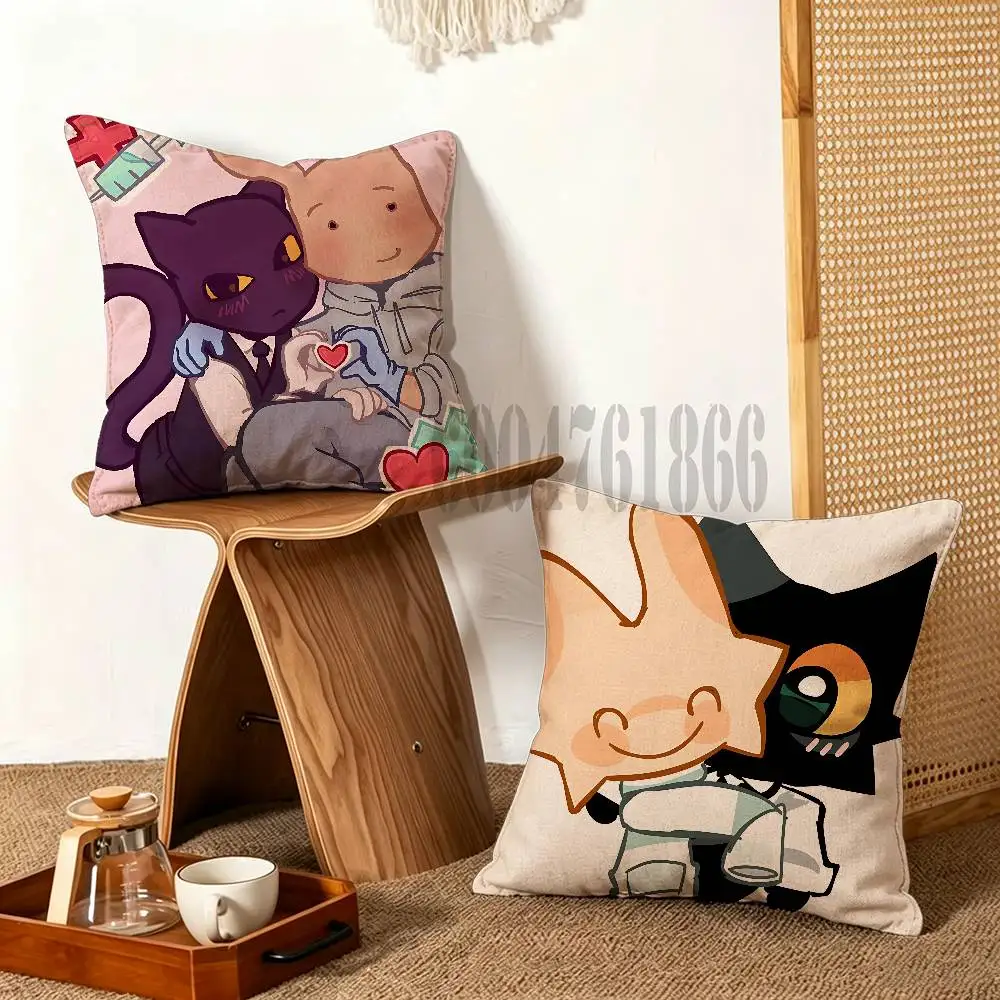 Intern and S-Secret Agent Pillow Cover Home Decor Art Design Decor Pillowcase Cushion Cover for Bed Sofa Living Room, Indoor
