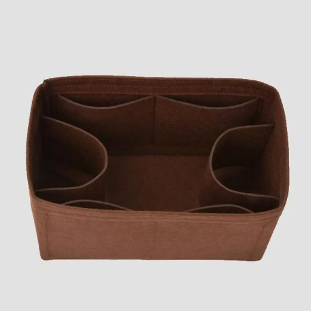 Felt Insert Bag Large Capacity Multi-Pocket Storage Bag Handbag Organizer for LV Speedy25/30/35/Gentlewoman