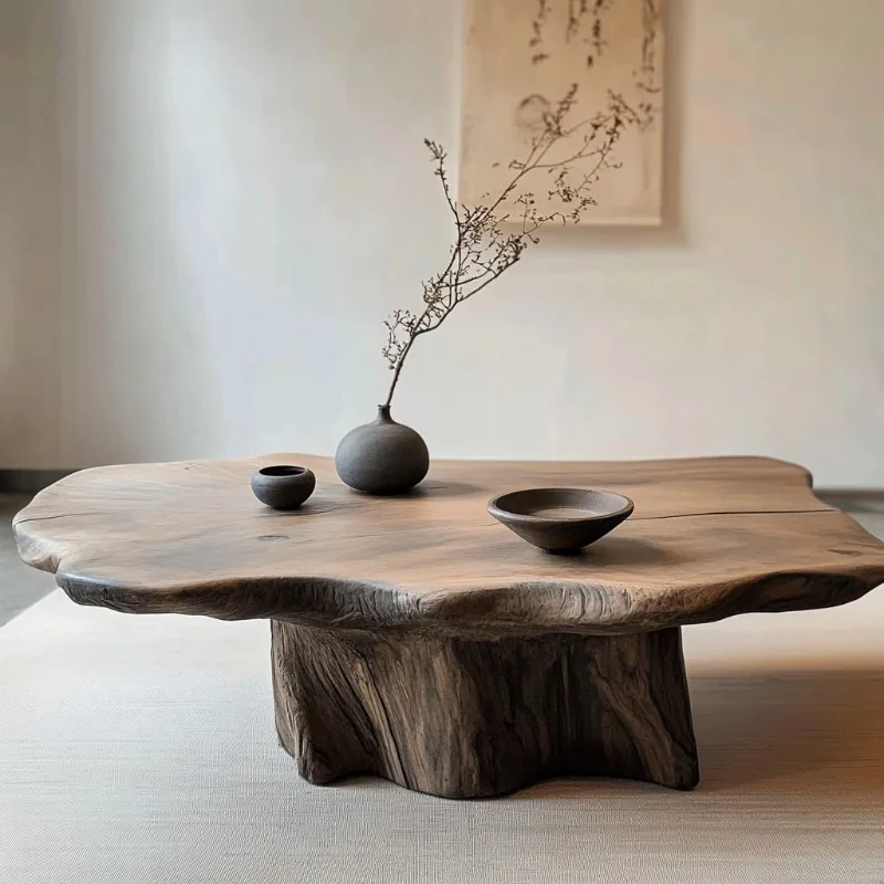 Aesthetic Antique Coffee Table Organizer Books Designer Modern Wood Coffee Table Luxury Living Room Mesas Bajas Patio Furniture
