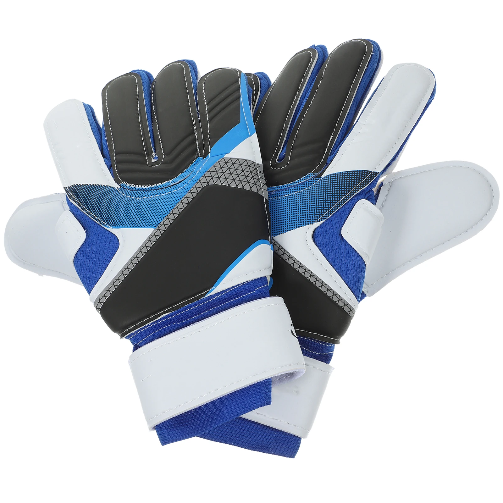 

Goalkeeper Gloves Football Glove Youth Goalie Soccer Non slip Blue Man Protective Gear Adults Durable Breathable Material Soft