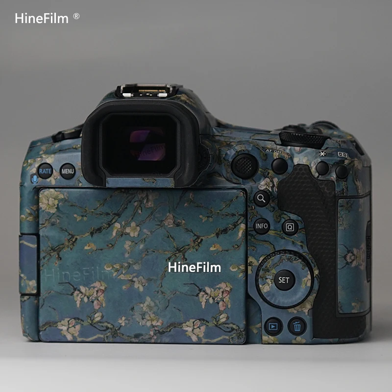 Hinefilm Skin For Canon EOS R5 Mark II Camera Skin R5II Camera Cover Sticker R5M2 Camera Skin EOSR5 Mark2 Wrap Cover R5 II