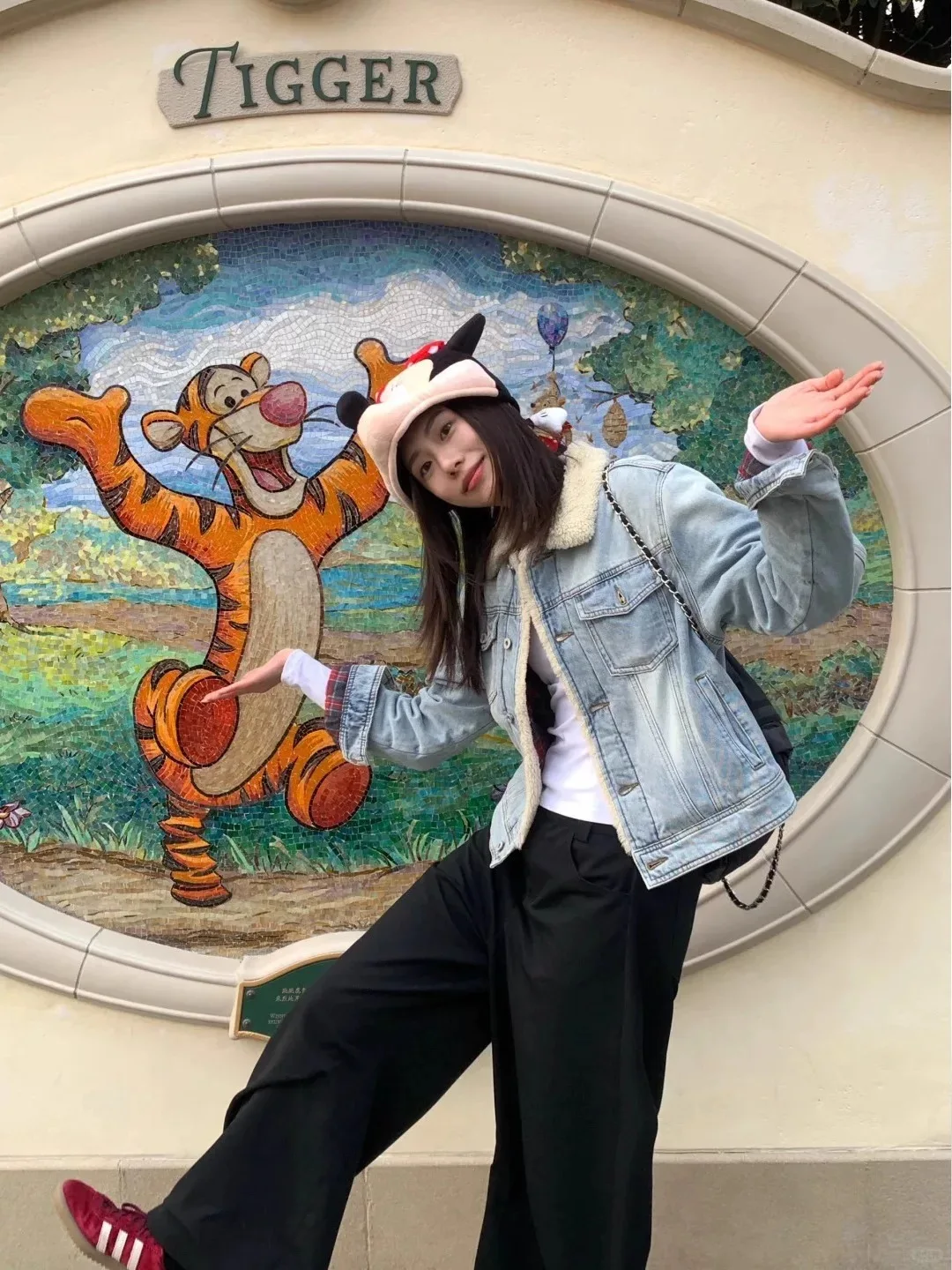 

Denim Coat Long Sleeve Woman Fur Plush Womens Autumn Slim Fit French Chic Urban Social Lightweight Quilted Snap Button Sashes OL